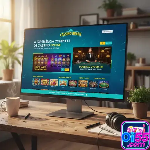 oi55 explore imersivo caça-níqueis